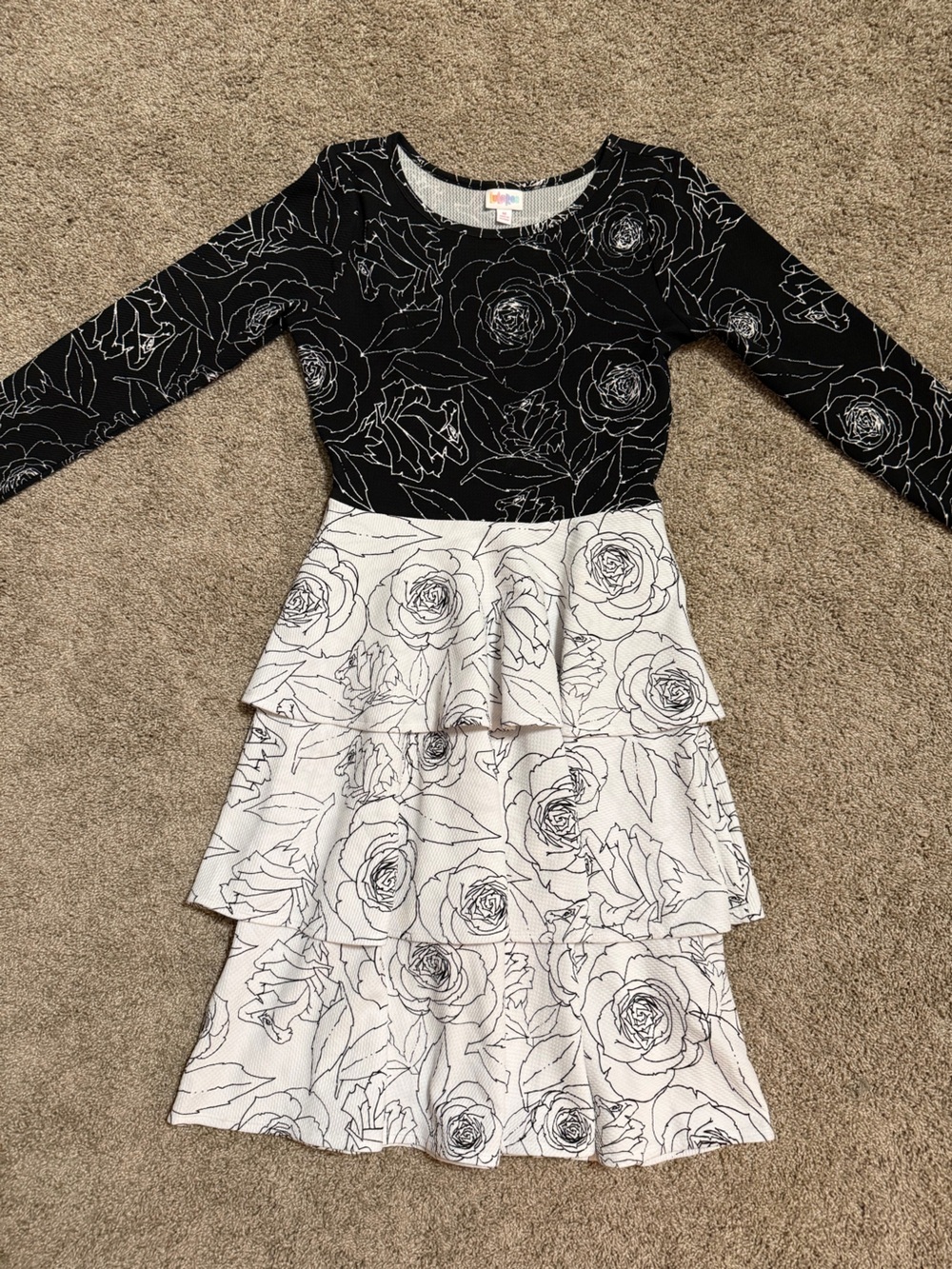 Lula Roe Ruffle Dress